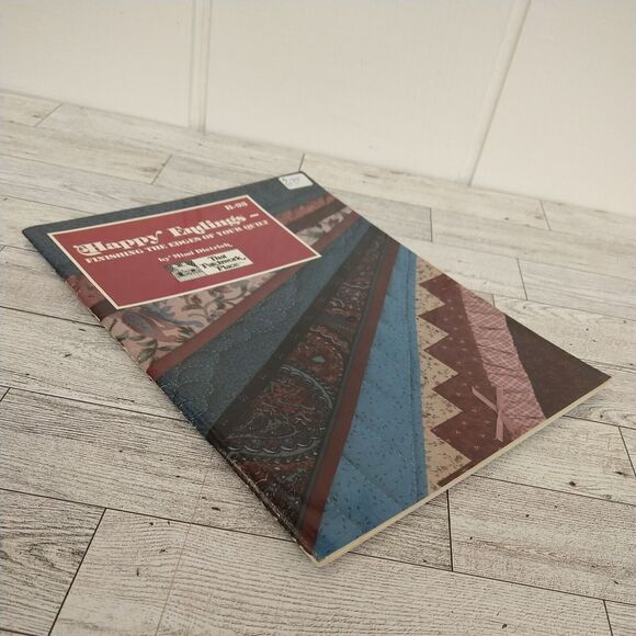 Vtg 1987 - Happy Endings Finishing The‎ Edges of Your Quilt - Patchwork Place - Picture 3 of 13
